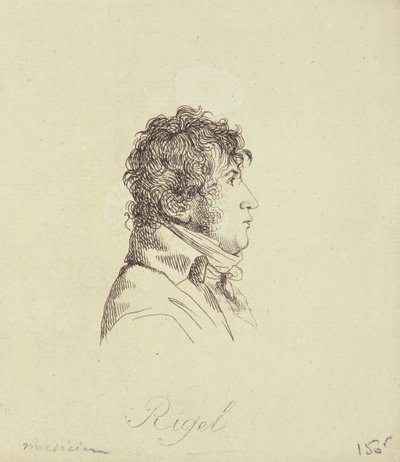 Portrait of Henri-Jean Rigel by French School